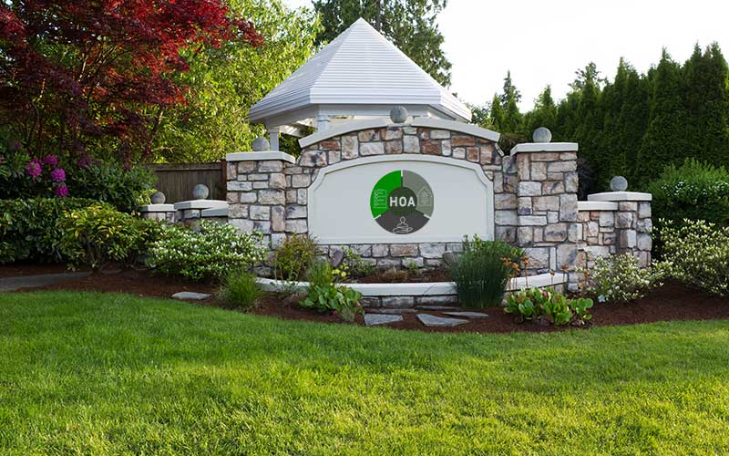 hoa landscape maintenance services